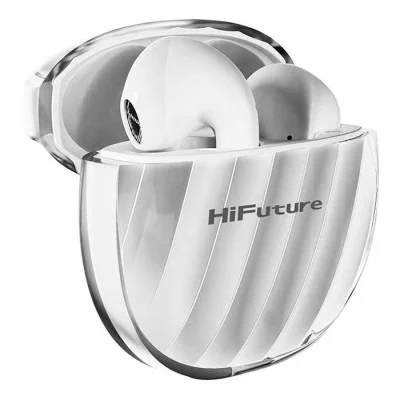 HiFuture - FlyBuds3 - True Wireless Earbuds - Charging Case - White